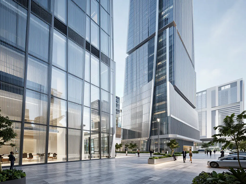 Luxury 3-Bedroom Office Space for Rent in Downtown Dubai - 5th Avenue Towers