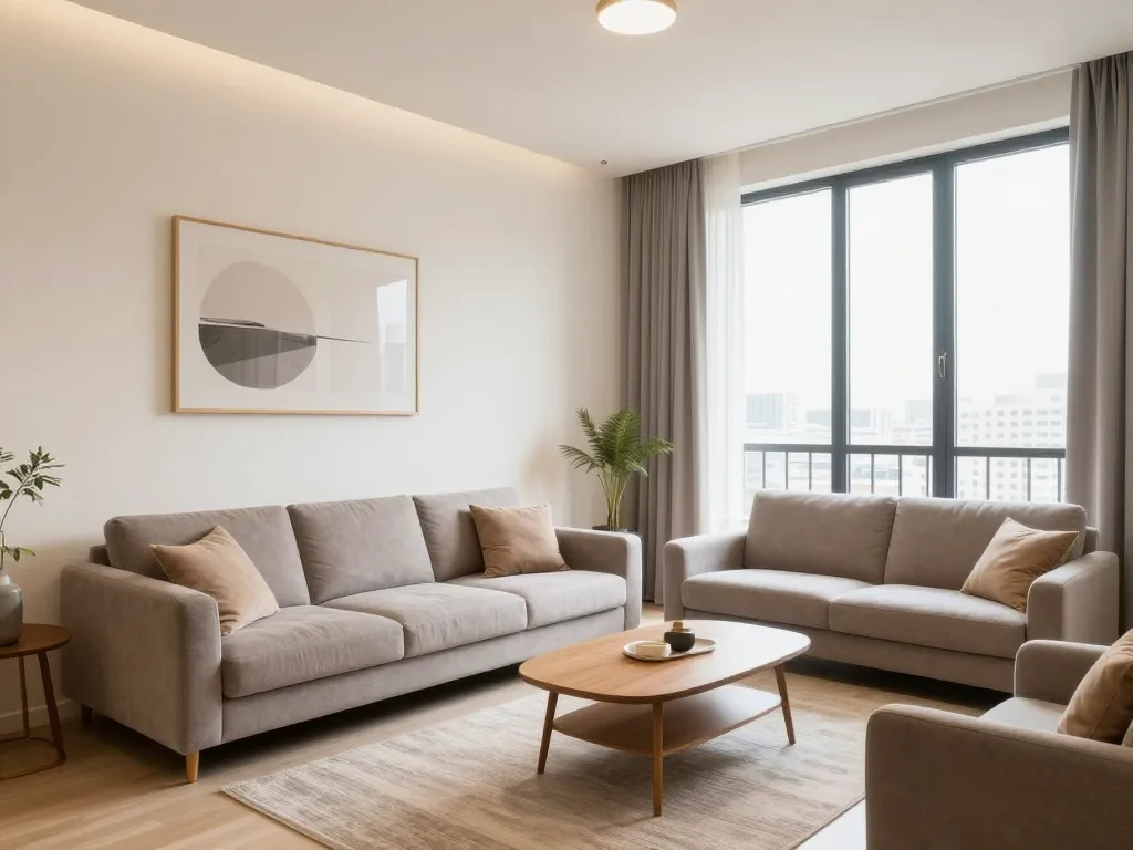 Luxurious Dubai-Style Vertical Blinds by Hunter Douglas - 240cm x 300cm